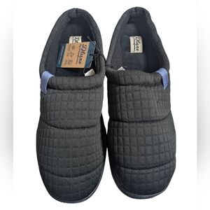 Dearfoams Black Cozy Slippers Xl 13-14